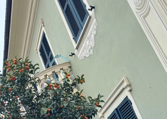 Villa Popii Al Mare In Storica Fronte Mare Con Wifi E Aria Condizionata, Arredamenti Di Pregio E Giardino Parcheggio A Pagamento Su Richiesta Riva Trigoso
